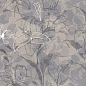 17551 Floresta цветы синий ректификат 60x120 Meissen