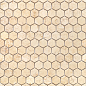 Botticino MAT hex 18x30х6 295x305x6 Caramelle Mosaic
