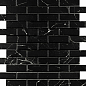 Mosaic Estrada Nero Brick bone 32.1x29.9 Velsaa
