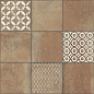 Kube Quinta Cotto-Carrara 45x45 La Platera