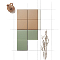 133013 Bits Celadon Matt 3,7x11,6 WOW