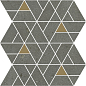 620110000242 Avantgarde Black Mosaico Luxor 30.7x30.9 Italon