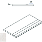 620090000274 PURE BORDO SVASATO ROUND 30x60 Italon
