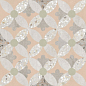 K949796LPR01VTE0 Beton-Terrazzo Декор Пэчворк 7ЛПР 60x60 Vitra