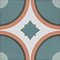 SYNC CIRCLE BLUE 15x15 DNA Tiles