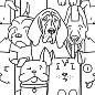 Oh My Dog White 25x25 Codicer