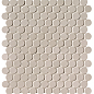 fNSU Milano&Floor Beige Round Mosaico Matt 29.5x32.5 FAP Ceramiche