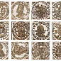OLAMBRILLA FORTUNE NOCE 7x7 Ceracasa