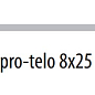 B72141320 Pro-telo Stainless Steel Squared chrome 25x8x2500 Butech