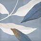 Leaves Blue 15x15 Eletto Ceramica