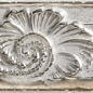 76132 FASCIA RILIEVO GRIGIO PLATINO 10x40 Gardenia Orchidea (Versace)