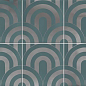 Takada Turquesa Plata 23x33,5 VIVES