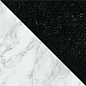 4101199 Flag Black White 18,6x18,6 41ZERO42