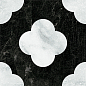 4101200 Dandy Pin Black White 18,6x18,6 41ZERO42