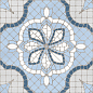 Monotone Denim Decor Matt 20x20 Motto