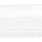 Bordura Liso Blanco Brillo 2х20 Dar Ceramics
