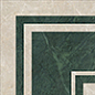 PJD-SDPH082 82 Waterjet Border Brandenburg Green 12х12 Marmocer