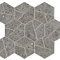 A7C0 Boost Stone Smoke Mosaico Hex 25x28,5 Atlas Concorde