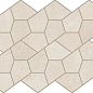 620110000194 Snow Mosaico Kaleido 35.6x27.6 Italon