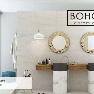 Etna White Boho Ceramic