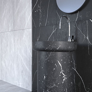 Black Burn Goldis Tile