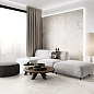 Galatea Crema Кремовый Карвинг 80x80 Laparet