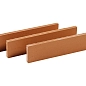 Фасадная Ригельная Дюна 320x79x14 Натуральный Клинкер фото в миниатюре