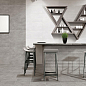 Urban Geo Cemento 30x60 Cube Ceramica