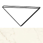 AGJ4 Marvel Calacatta Apuano Corner A.E. Silk 1x1 Atlas Concorde