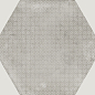 23603 Urban Hexagon Melange Silver 29,2X25,4 EQUIPE