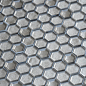 Argento grani hexagon 23x13x6 300x300х6 Caramelle Mosaic