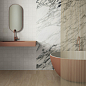 A042032 Authentic Oat Rect 25x150 Ape Ceramica