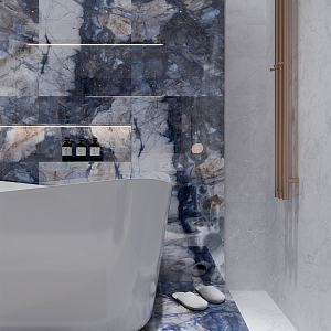 Bergamo Blue Arcadia Ceramica