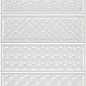 Garden Dec Geometry Blanco 10x30 Heralgi фото в миниатюре