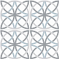 Chic Bosham White 45х45 NiceKer
