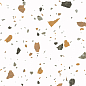GI6003-A Terazzo Blanco Matt Glossy Ink 60x60 Arcadia Ceramica фото в миниатюре