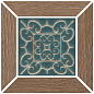 ID157 Вставка Тровазо наборный карамельный матовый 13x13x0,9 Kerama Marazzi