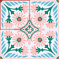 Art Decor DC263 20x20 DeShun Ceramics фото в миниатюре 2