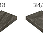 620070000746 Climb Graphite Scalino Angolare Sinistro 33x60 Italon