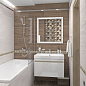 34008 Village голубой микс 25х50 Laparet