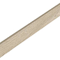 610130005367 White Battiscopa 7.2x60 ColiseumGres