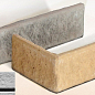 Ванкувер 00 угловая 230х110х65х12 Ecostone