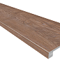 Комплект Ступень SI02 Selection 33x120 неполированная с бортиком + Подступенок 14.5x120 Ametis by Estima