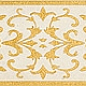 69120 Canova LIST.RIVEST.BIANCO 8x25 Gardenia Orchidea (Versace)