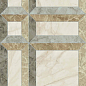 PF60014087 Tarsia Frame Avorio Deco Lux 3D Rett 60x120 Versace (Gardenia Orchidea)