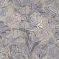 17551 Floresta цветы синий ректификат 60x120 Meissen
