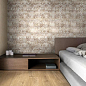 R9SV Ossimori Chevron Avorio Extra Matt 11x54 Ragno Marazzi