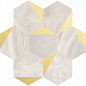 6001117 NOLITA ESAGONA TRIANGOLI ORO LUSSO 30x28 Vallelunga