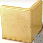 Кастелло 500 13 руст 500х250х15+250х250х15 Ecostone