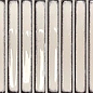 133478 Osaka Bars White 12,5x25 DNA Tiles